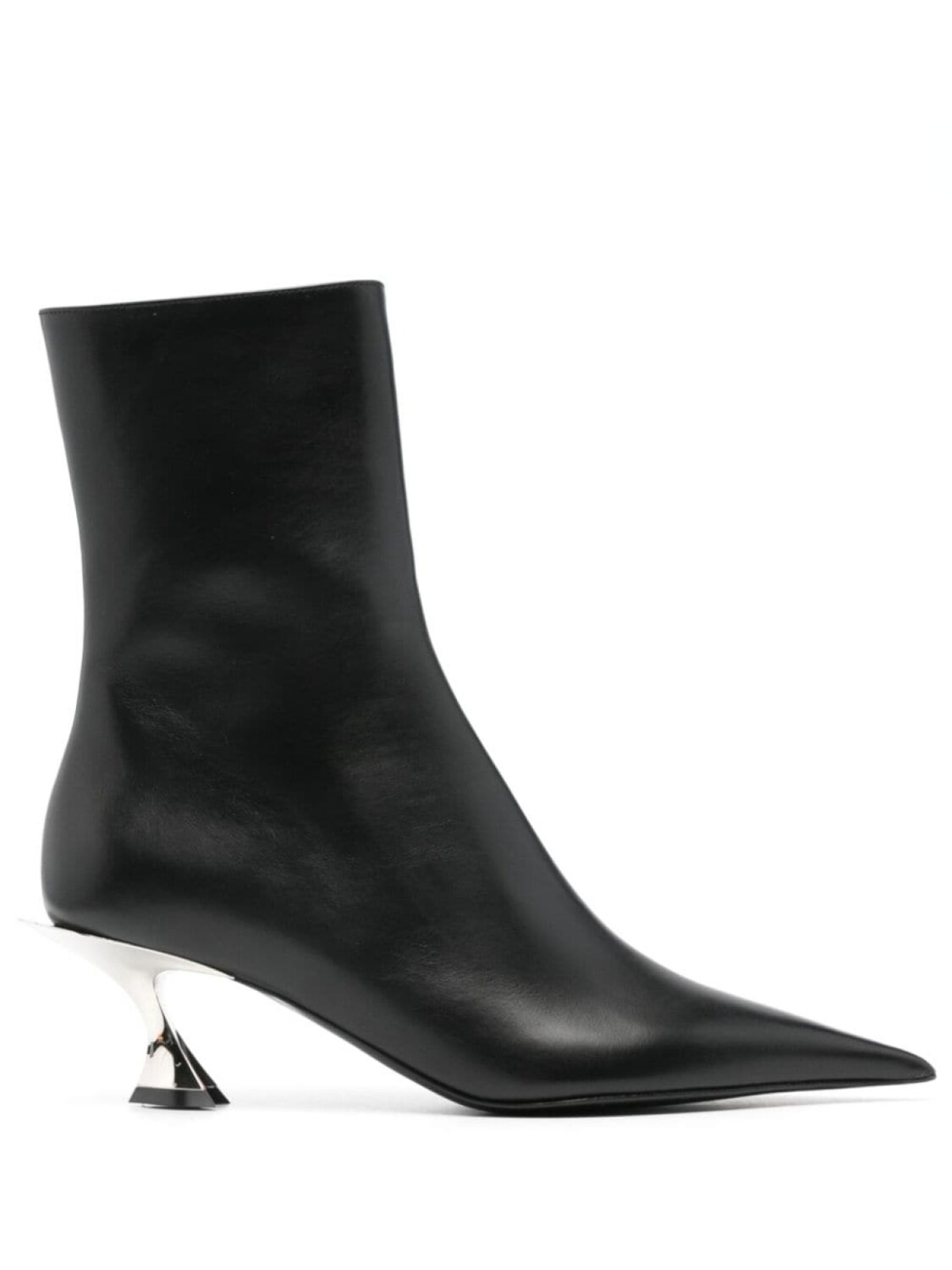

Кожаные ботинки Mugler, черный