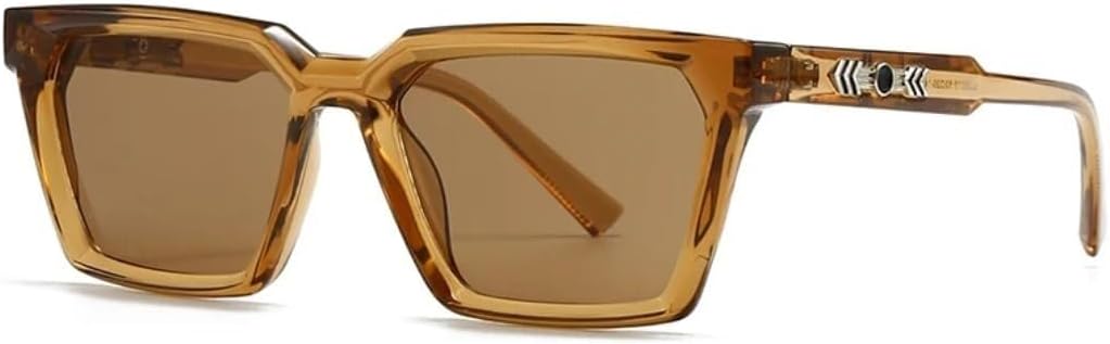 

Солнцезащитные очки с защитой UV400 | Маленькая оправа, линзы конфетного цвета | Для женщин и мужчин, для занятий спортом на открытом воздухе и вождения LXLHWN, Orange