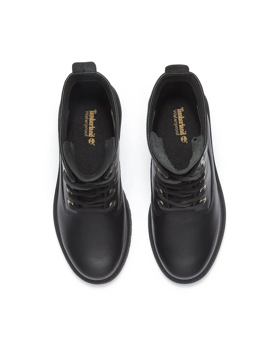 Женские водонепроницаемые ботинки Premium 8 дюймов черного цвета Timberland — фото 4
