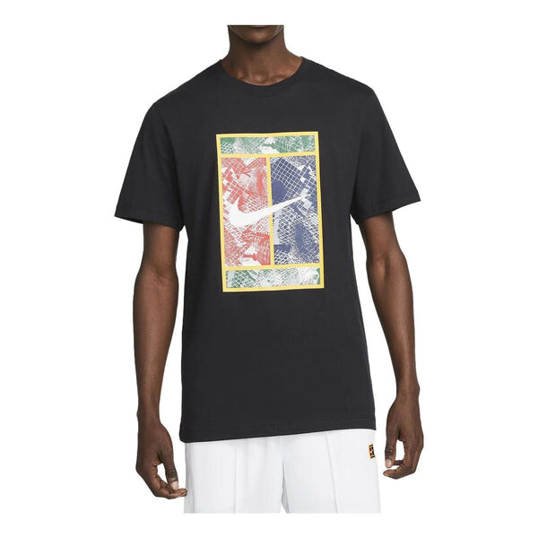 

Футболка Nike Court Heritage T-Shirt 'Black', черный