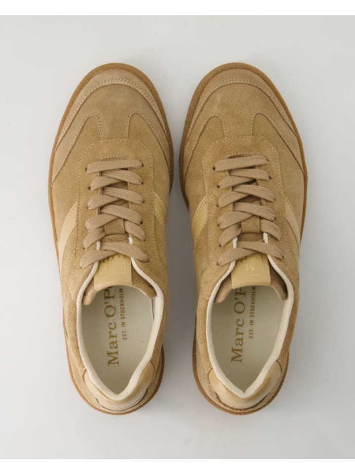 Элегантные туфли на шнуровке Marc O'Polo Shoes, бежевый — фото 4