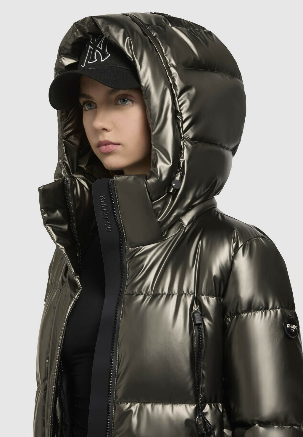 

Зимнее пальто RUBINA SHINY khujo, хаки