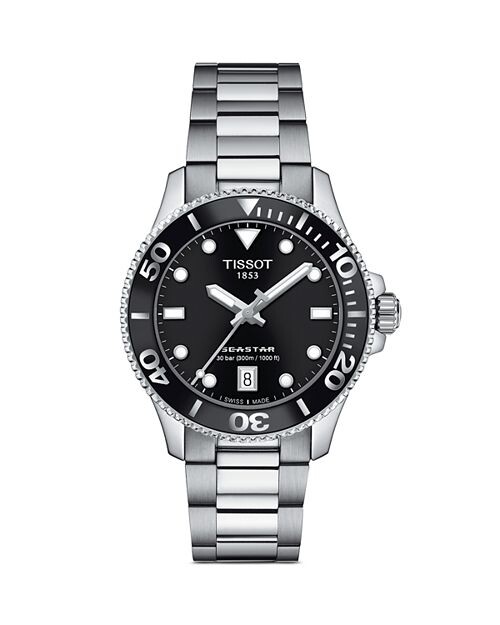 

Часы Seastar 1000, 36 мм Tissot, цвет Black