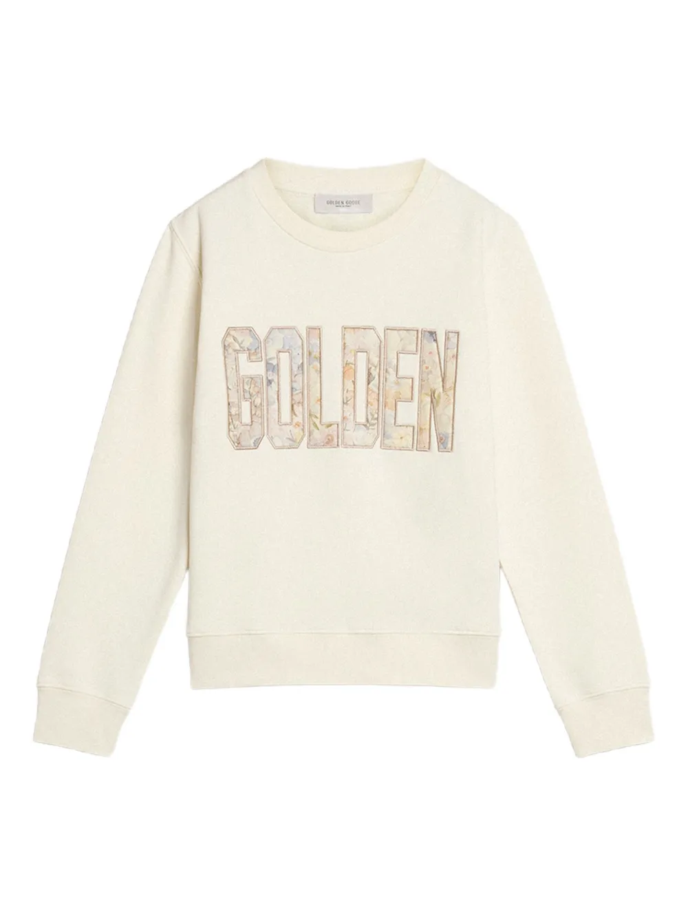 

Толстовка с нашивкой-логотипом Golden Goose Kids, белый