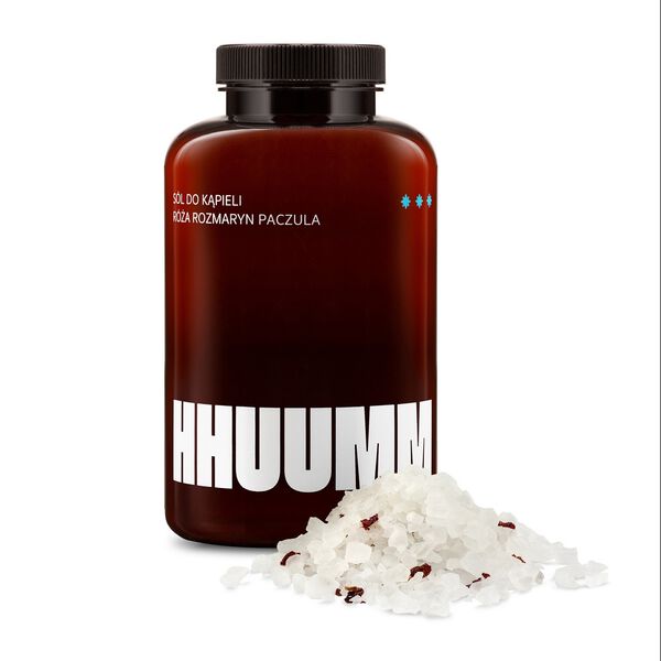 

Соль для ванны «Роза, розмарин и пачули», 550 г Hhuumm Premium