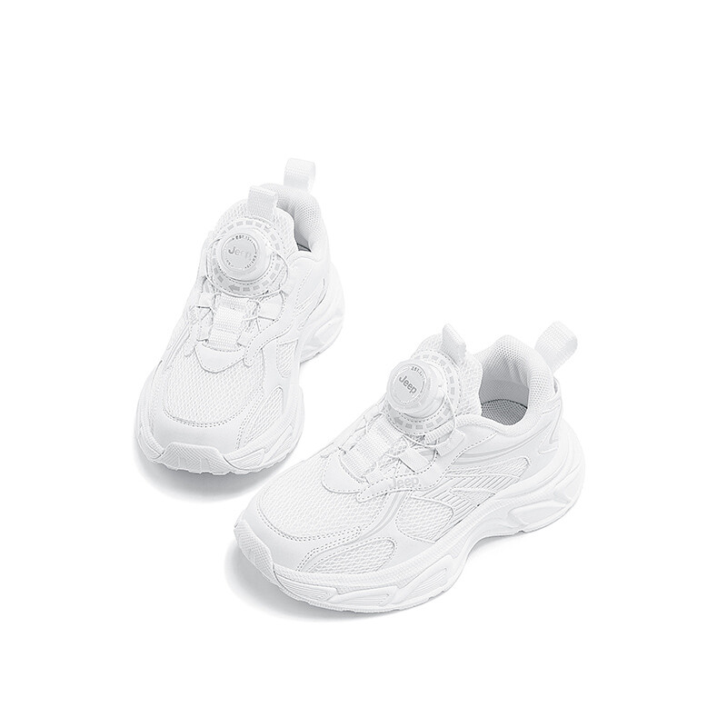 Кроссовки Jeep Kids Lifestyle Shoes Kids Low-top White, белый — фото 4
