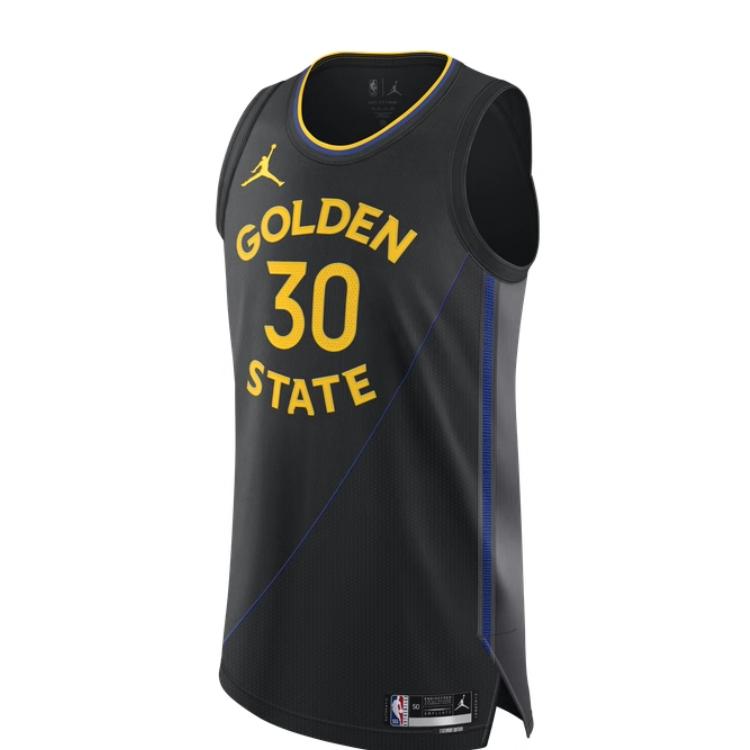 

Jordan Мужская баскетбольная майка Stephen Curry Golden State Warriors 2024/25 Statement Edition Dri FIT NBA Swingman