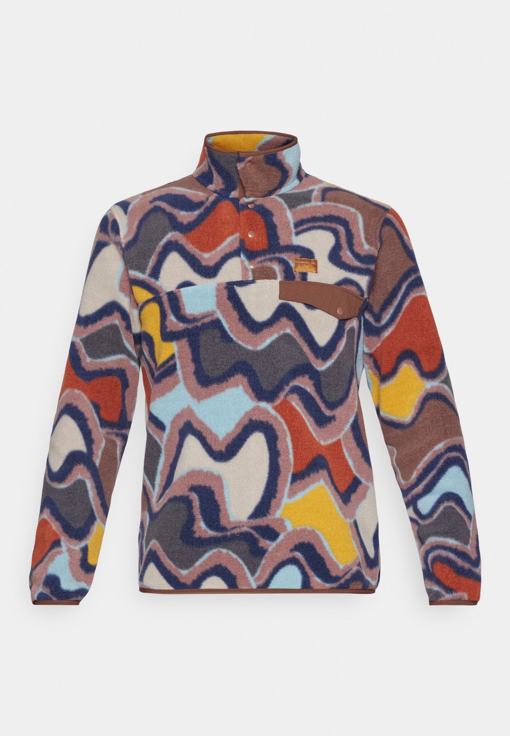 

Флисовый джемпер SYNCH SNAP Patagonia, лиловый