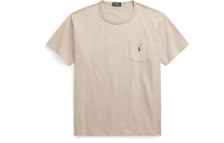 Polo Ralph Lauren Футболка мужская khaki — фото 3