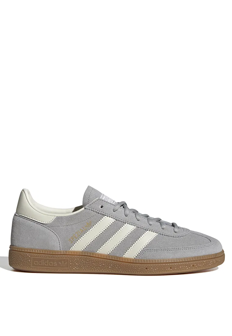 Кроссовки handball spezial, мужские Adidas, белый/белый/серый