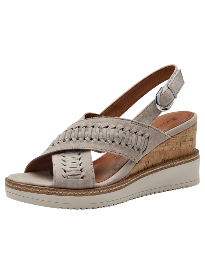 

Сандалии на плоской подошве Tamaris Sandalette, цвет light grey
