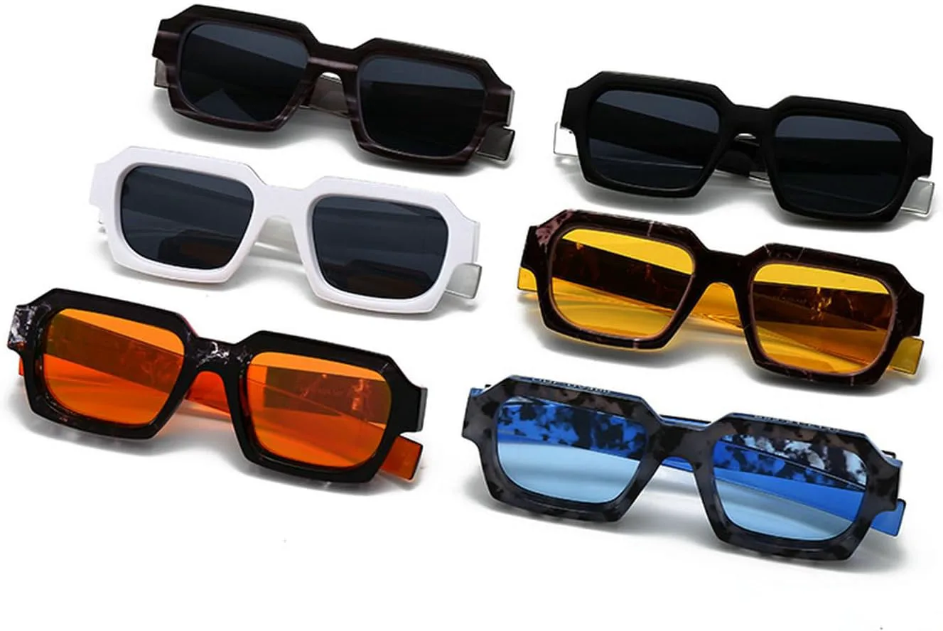 

Винтажные солнцезащитные очки Laureles с синим цветочным узором «кошачий глаз» в стиле Y2K для женщин и мужчин, для активного отдыха и путешествий, размер L17, C2