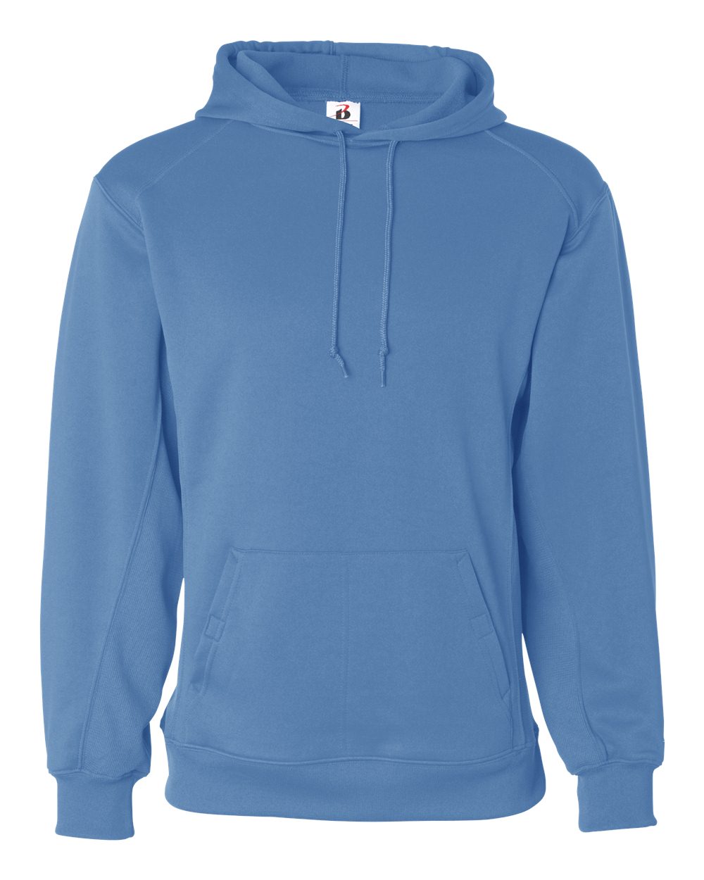 

Мужская спортивная флисовая толстовка с капюшоном Badger, цвет columbia blue