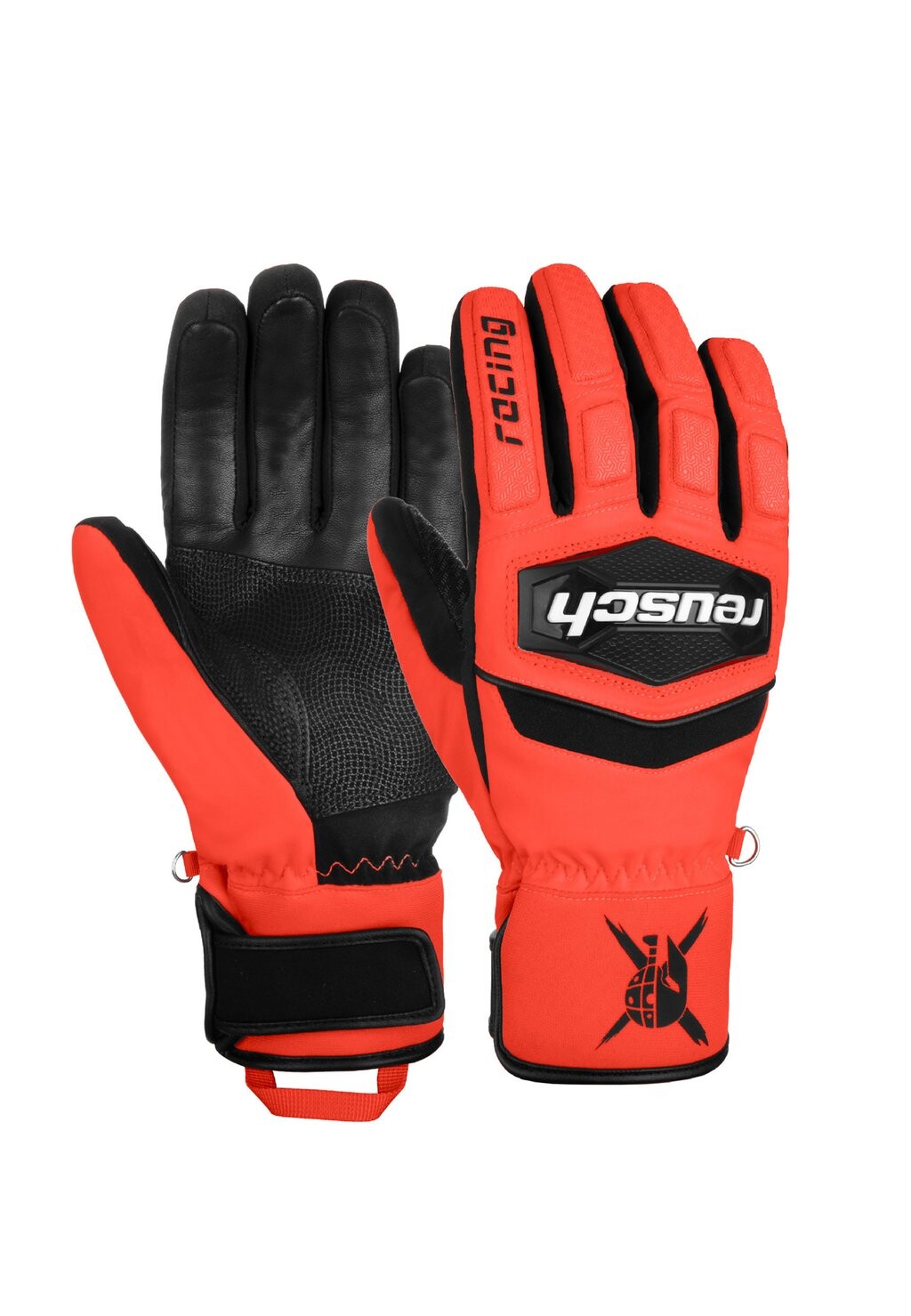

Перчатки ORLDCUP WARRIOR Reusch, цвет black fluo red