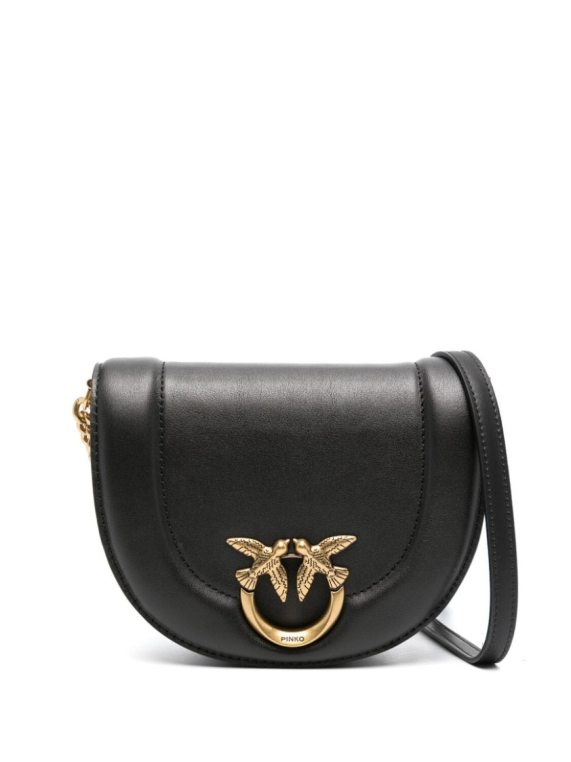 

PINKO маленькая сумка через плечо Click Round Love, черный