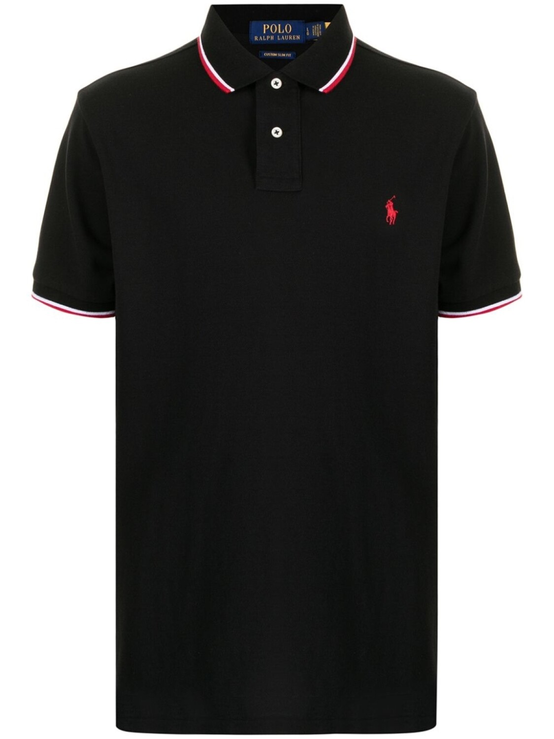 

Polo Ralph Lauren рубашка поло с вышитым логотипом, черный