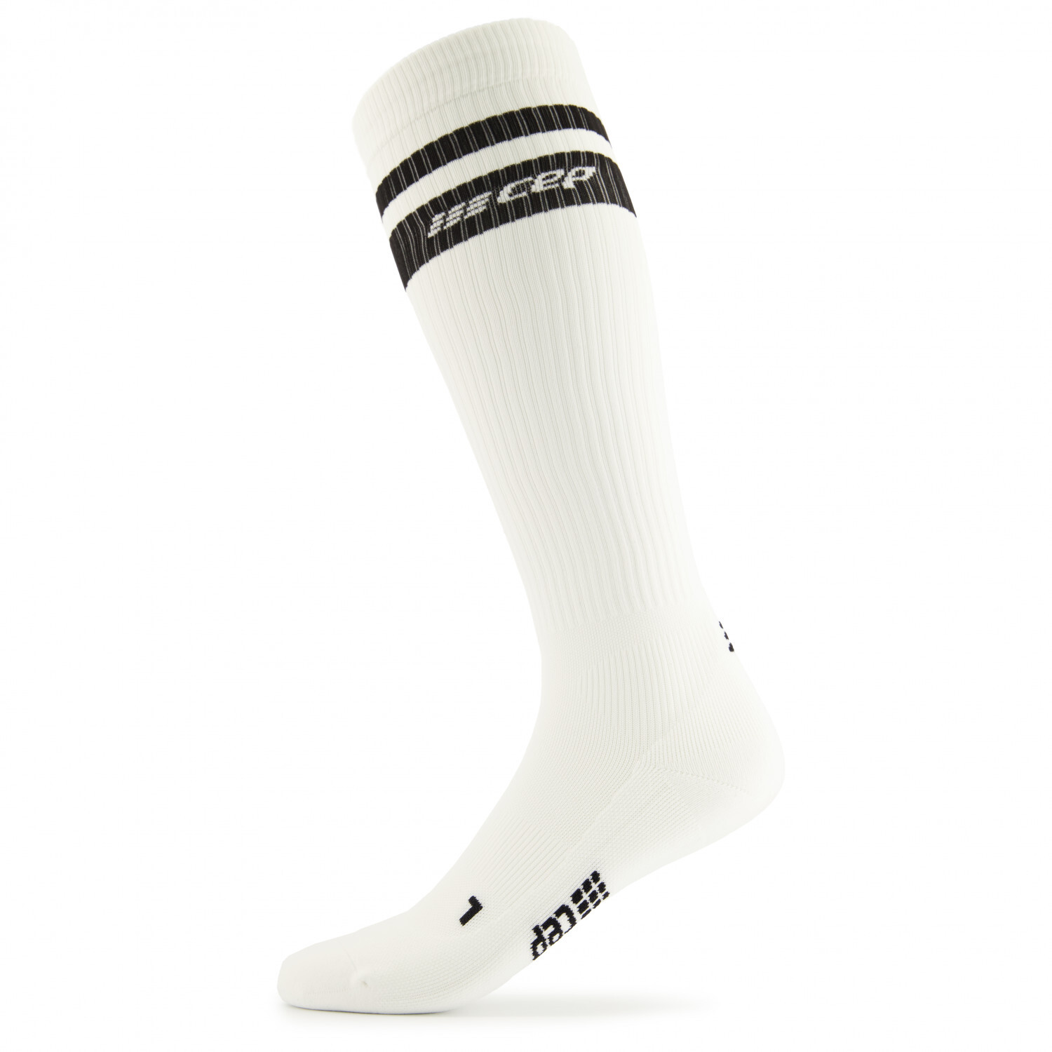 

Компрессионные носки Cep Classic 80's Socks Tall, цвет White/Black