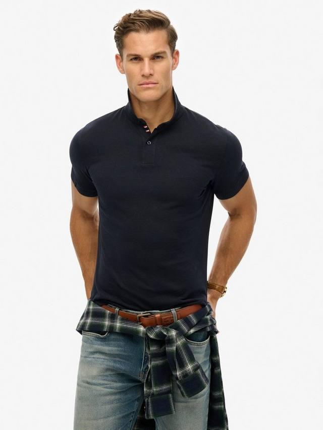 

Хлопковая пике-поло от Cotton City Superdry, Eclipse Navy