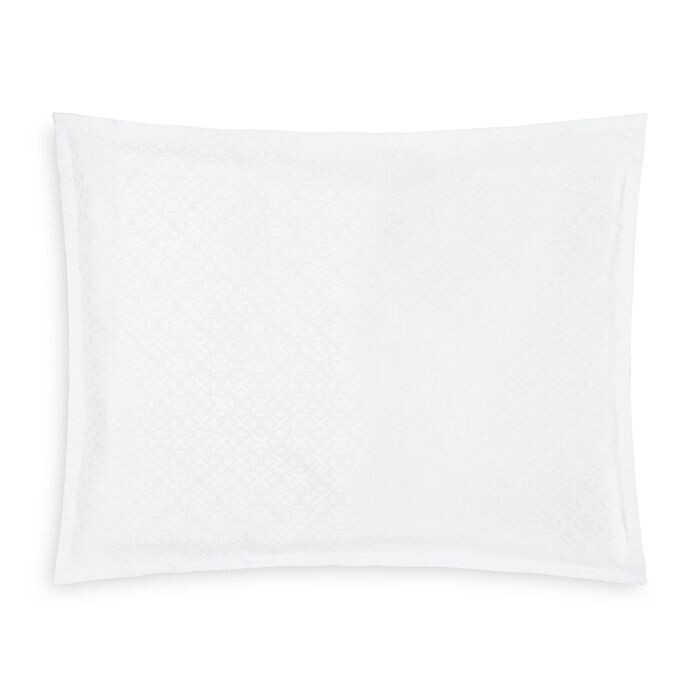 

Комплект Giza 45 Quatrefoil King Sham SFERRA, белый
