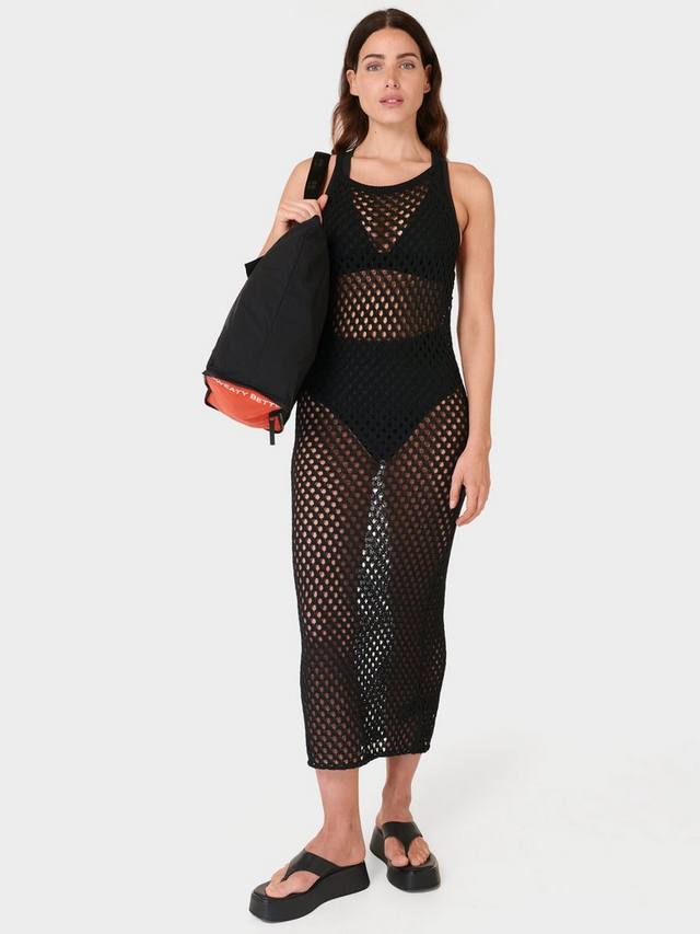 

Пляжное платье крючком Sweaty Betty, черный