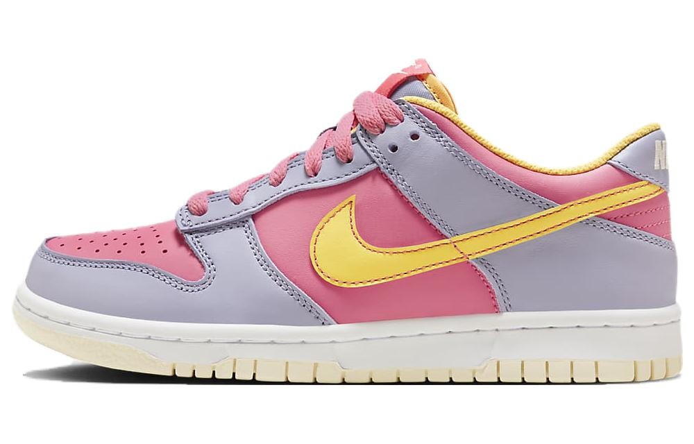 Кроссовки Nike Dunk Low, фиолетовый/розовый