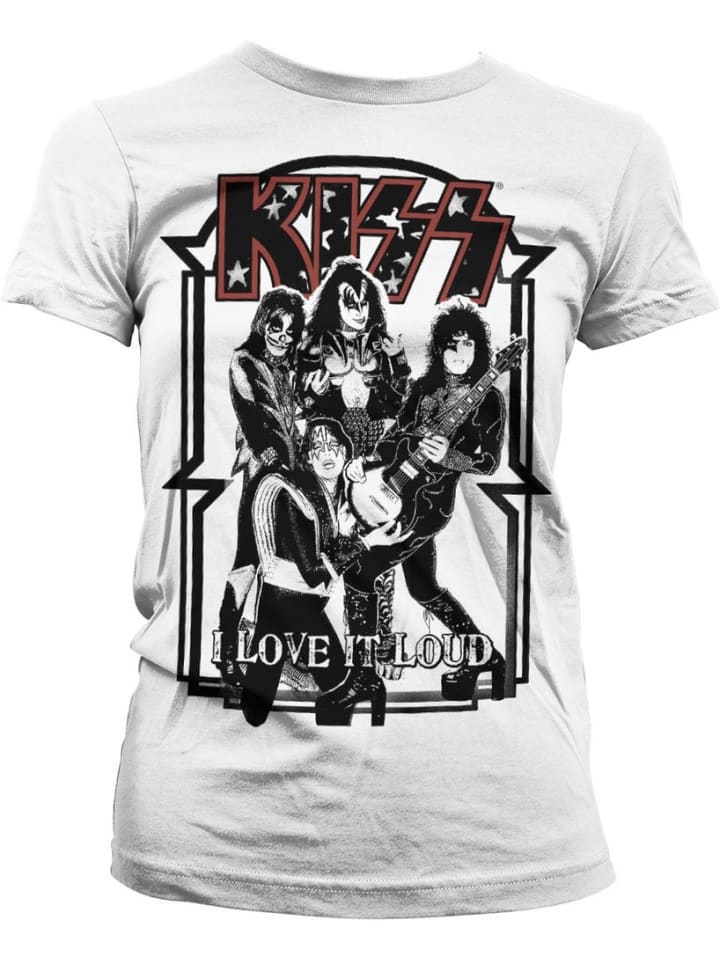

Футболка Kiss, белый