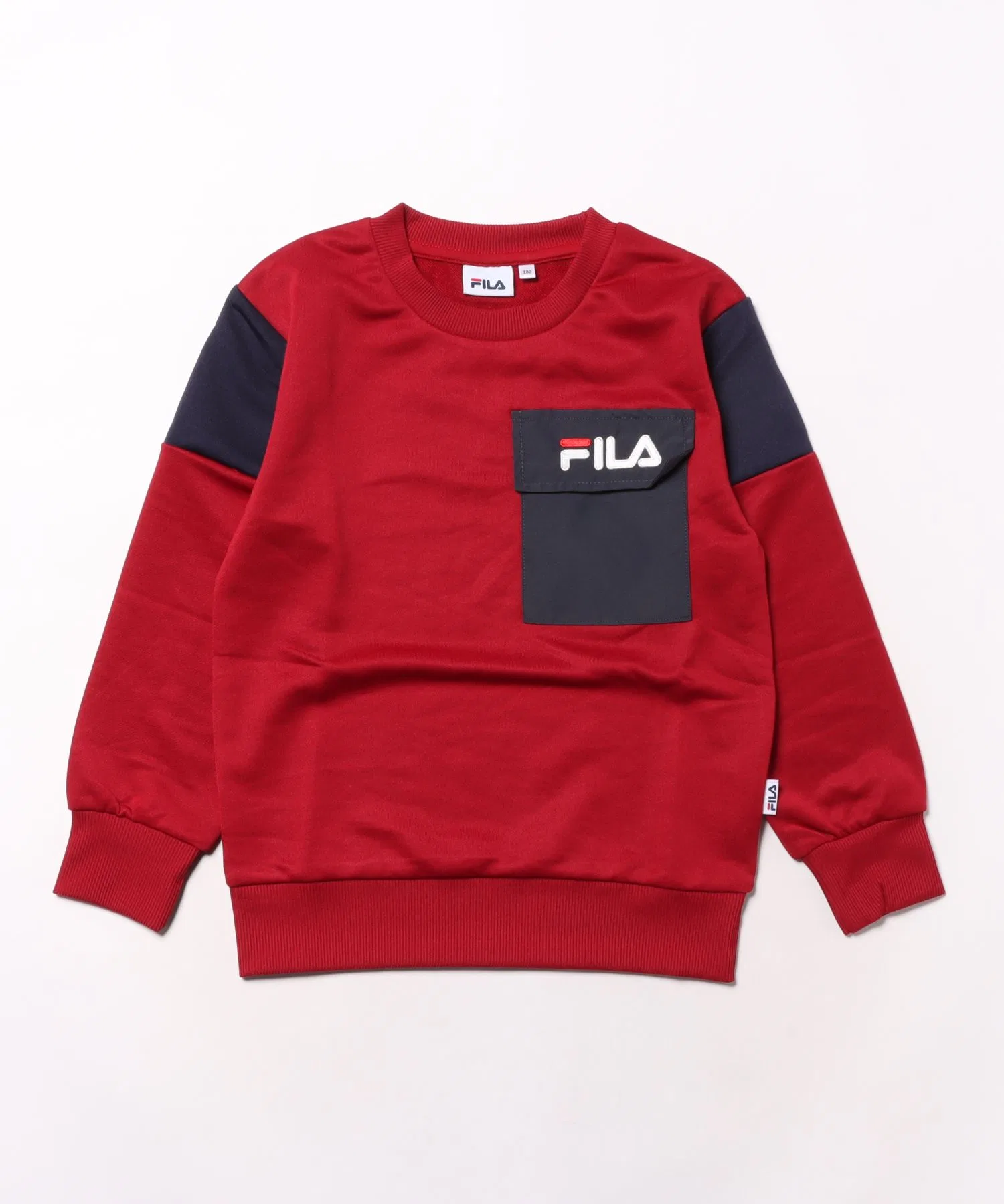 Толстовка FILA/Fila с круглым вырезом и карманом