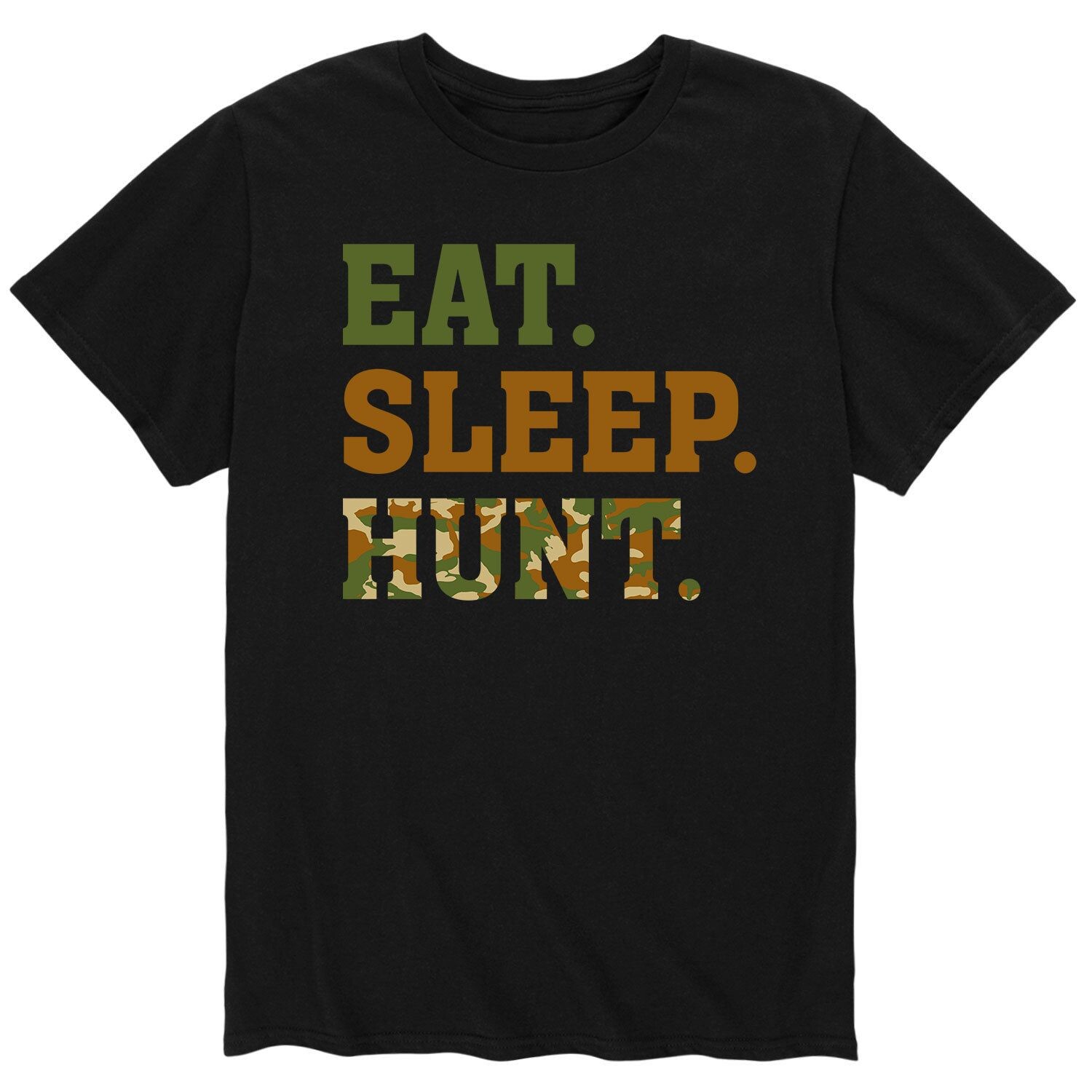 

Мужская камуфляжная футболка Eat Sleep Hunt Licensed Character