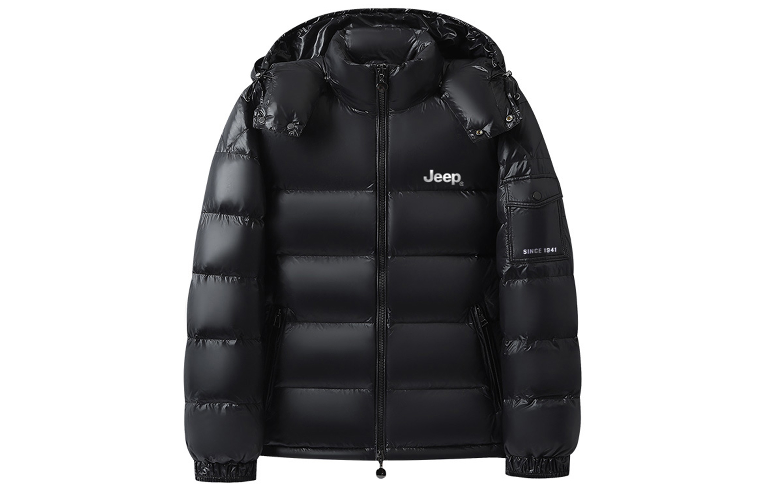 

Jeep Унисекс пуховик, Pure Black