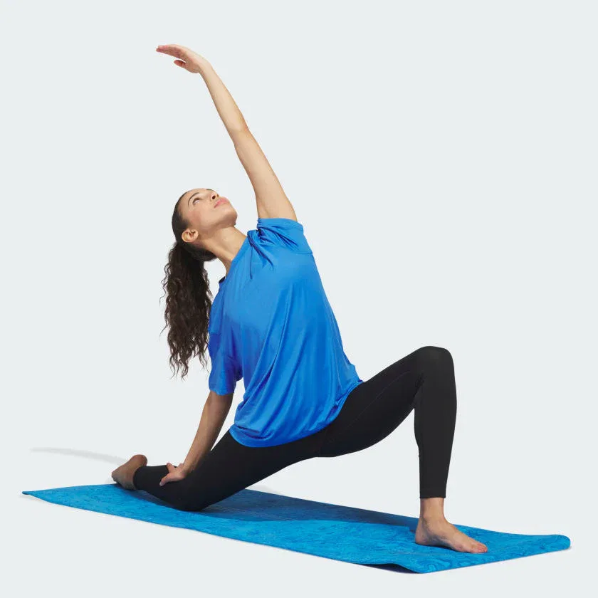 Женская футболка adidas Designed for Train Everyday Workout Tee, Ray Blue — фото 3