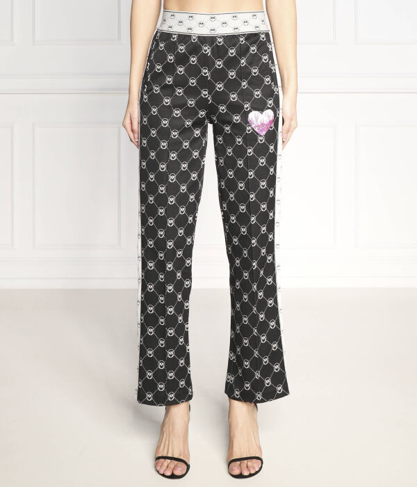 

Брюки Pinko Flare Fit, черный