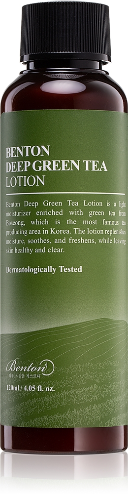 

Увлажняющее молочко с насыщенным зеленым чаем Benton, 120 мл