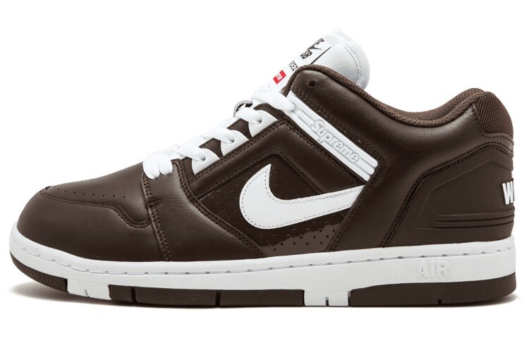 

Nike SB Air Force 2 Low Supreme коричневый