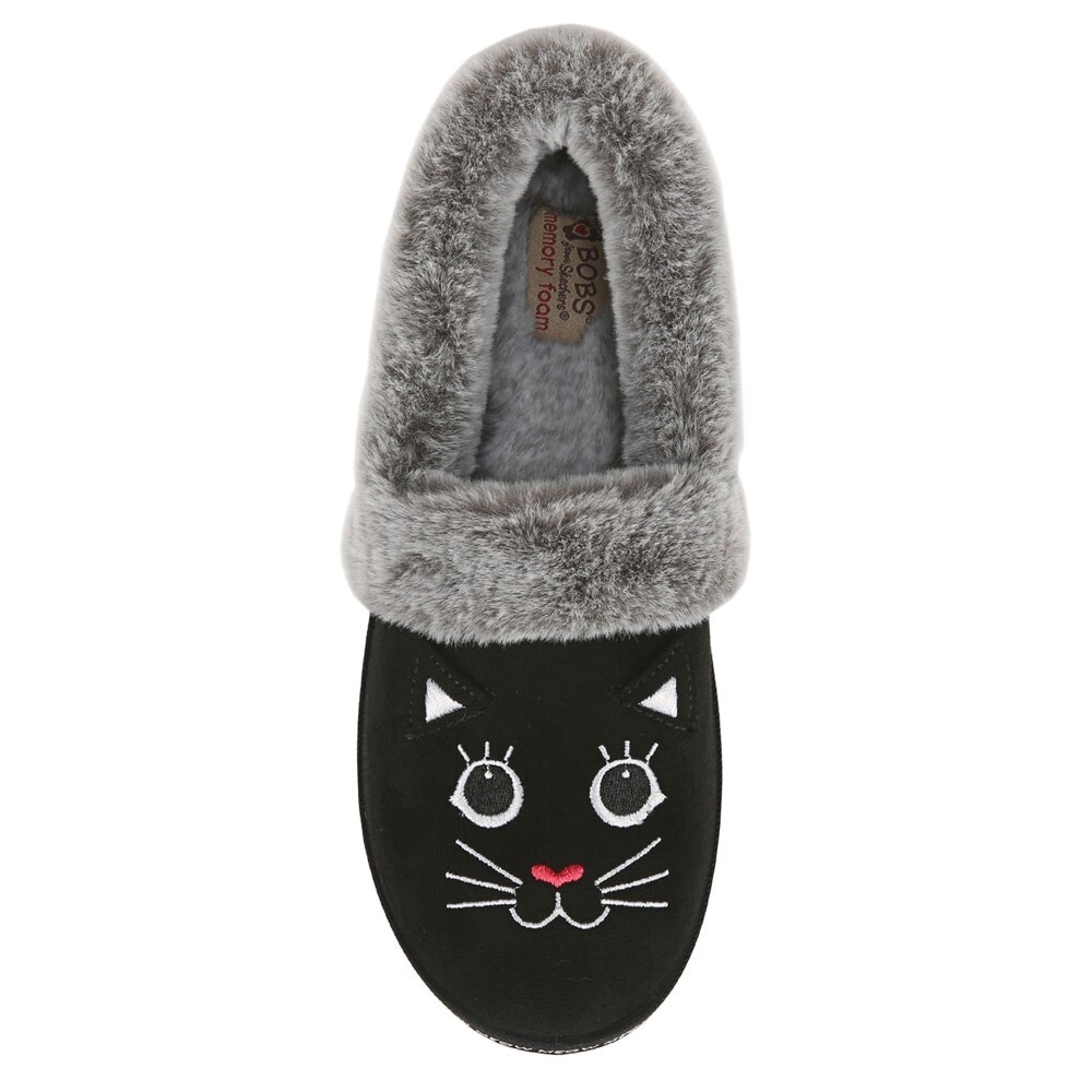 Женские тапочки BOBS для собак Too Cozy Skechers, черный — фото 4