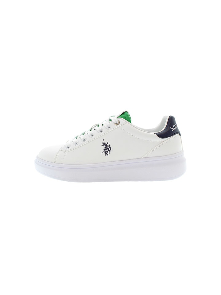 

Кроссовки на шнуровке U.S. Polo Assn., цвет weiß/grün