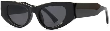 

Винтажные женские солнцезащитные очки «кошачий глаз», ретро-модные мужские солнцезащитные очки, трендовые очки для активного отдыха и путешествий, защита от УФ-излучения, синие MTZJH, C1