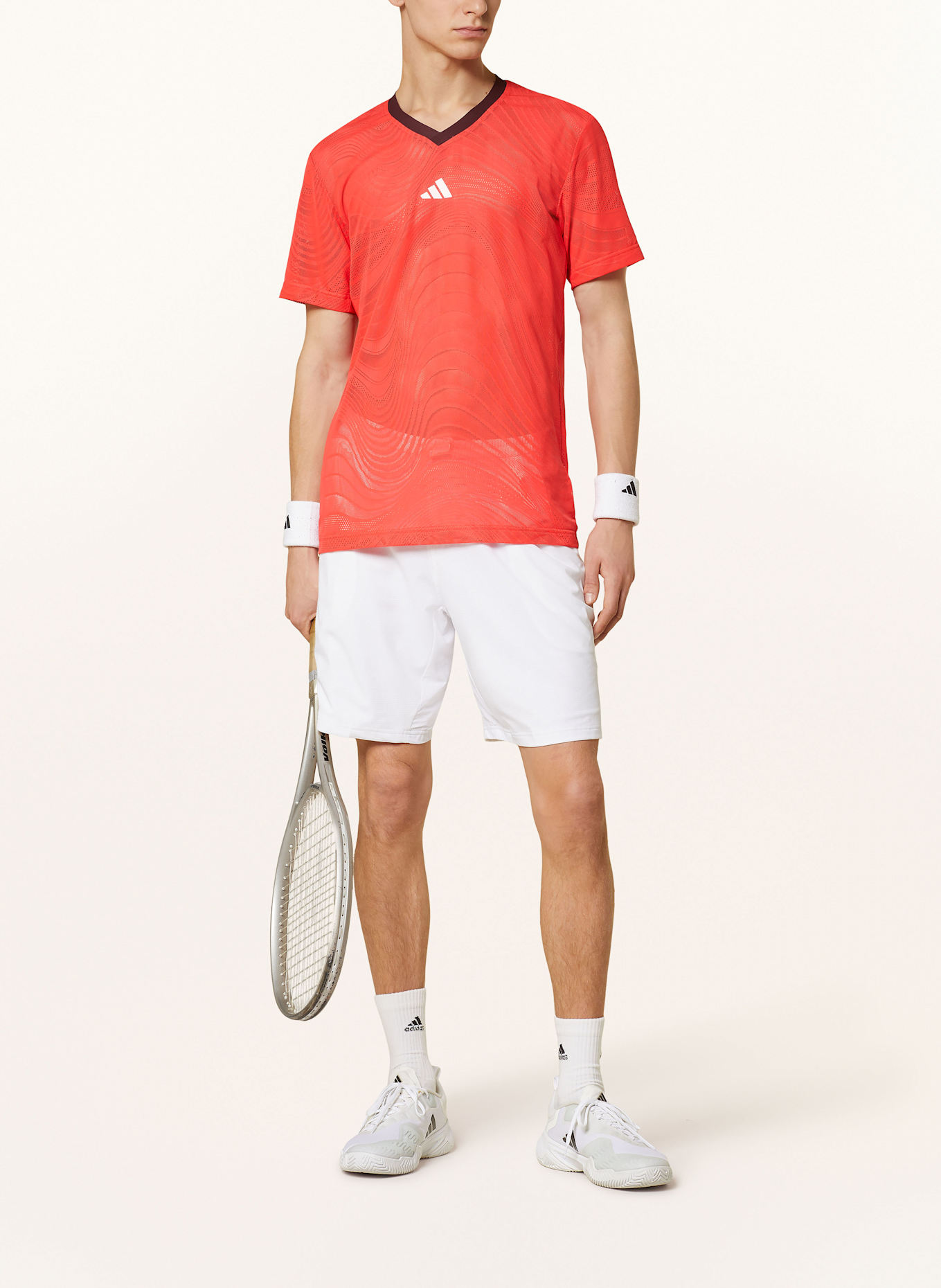 Футболка фрилиф Adidas, красный — фото 2