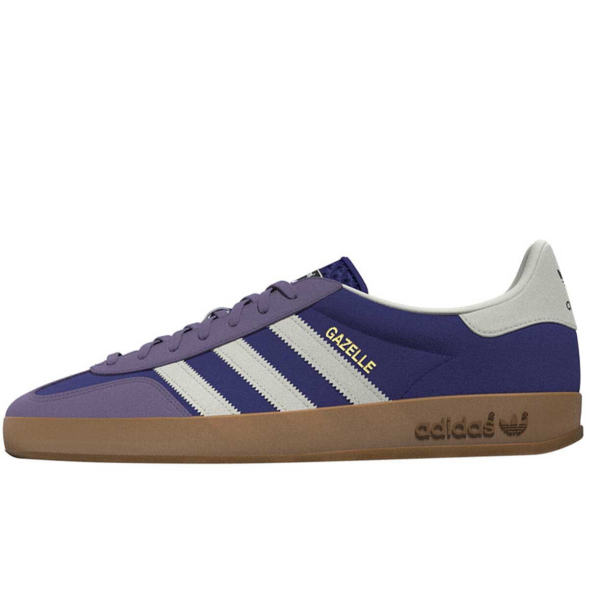

Кроссовки Gazelle Indoor adidas, цвет Lila/Weiß