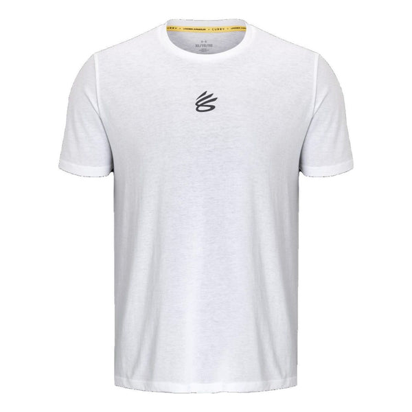

Футболка curry logo t-shirt 'white' Under Armour, белый