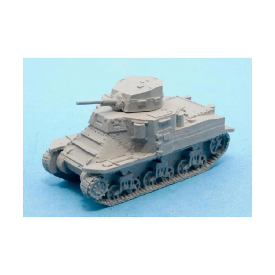 

Средний танк М2А1, WWII Command Decision Miniatures - United States - Tanks (15mm) (Old Glory)