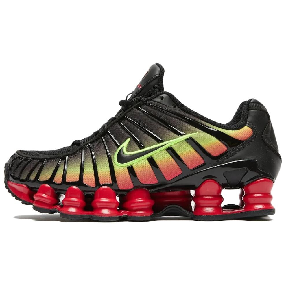 

Кроссовки Shox TL Series для бега унисекс с низким верхом, черные/черно-красные Nike