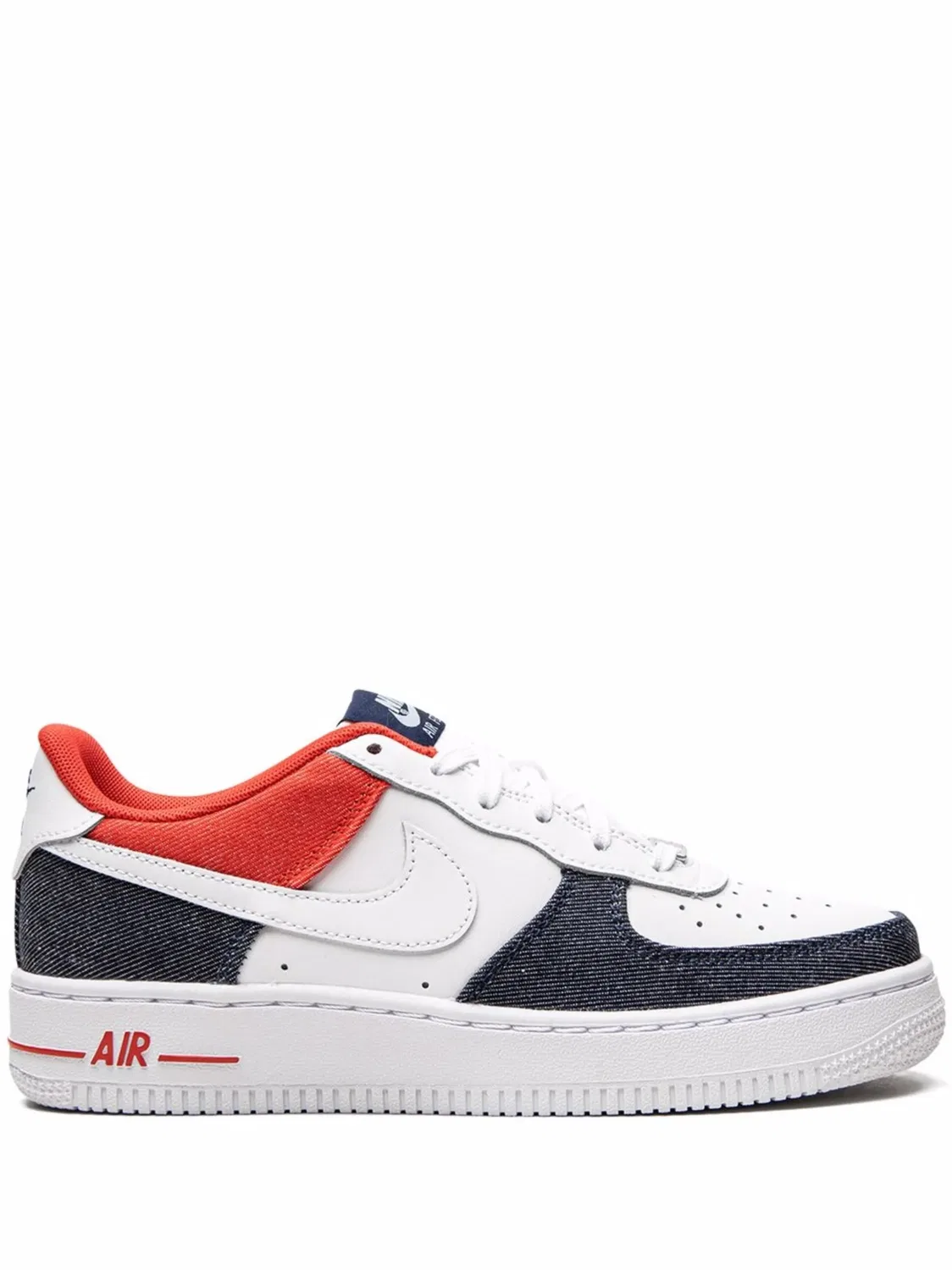 Детские кроссовки Air Force 1 LV8 белые Nike, белый — фото 2