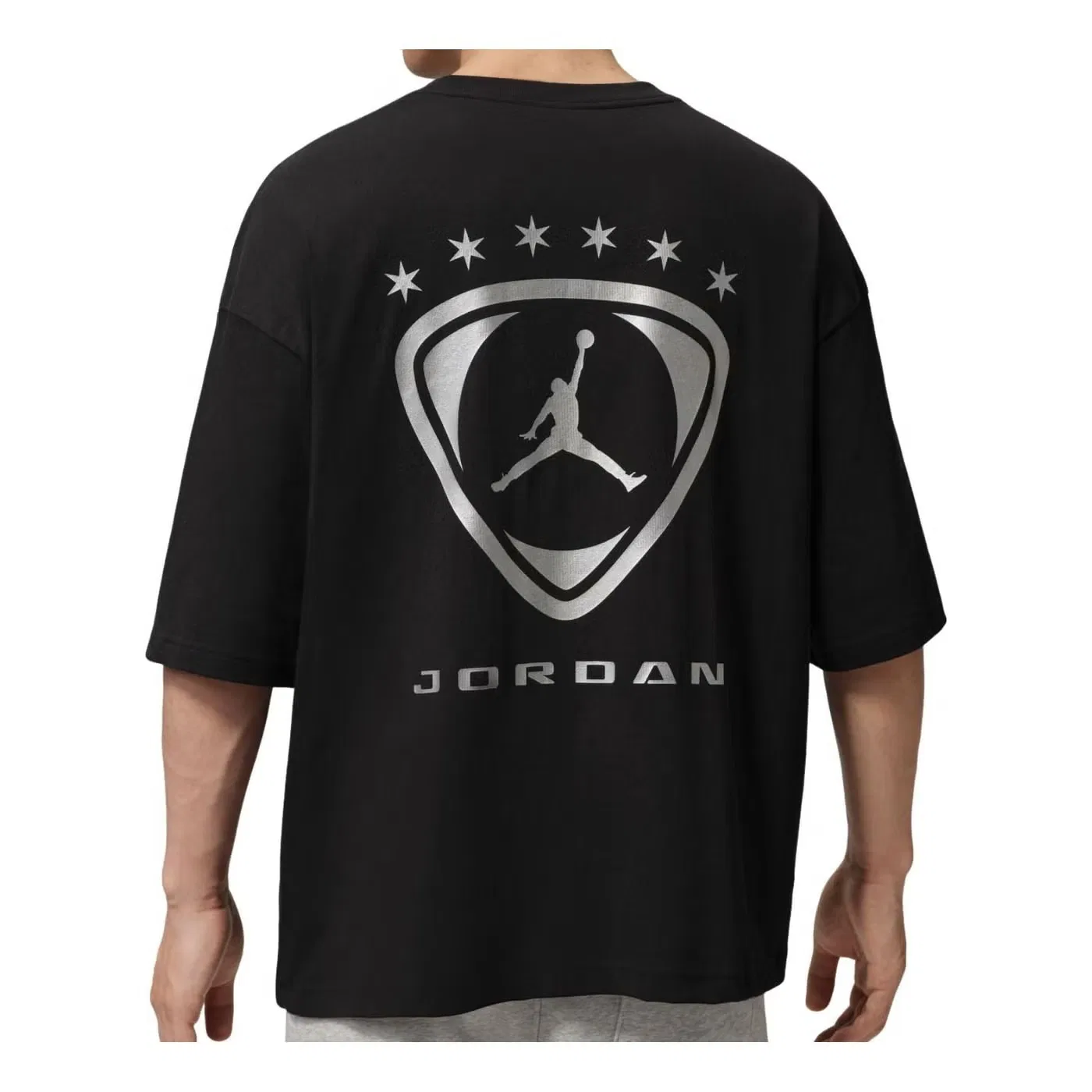 Футболка с принтом Air Brooklyn Jordan, черный — фото 2
