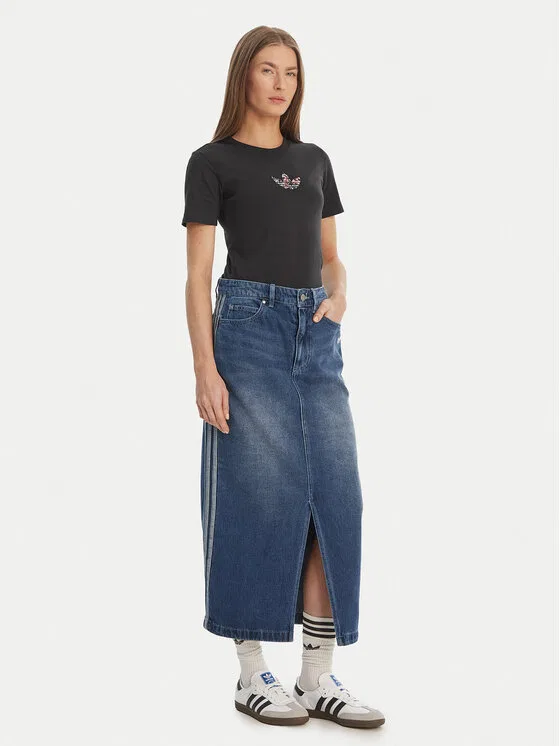 Футболка standard fit Adidas, черный — фото 2