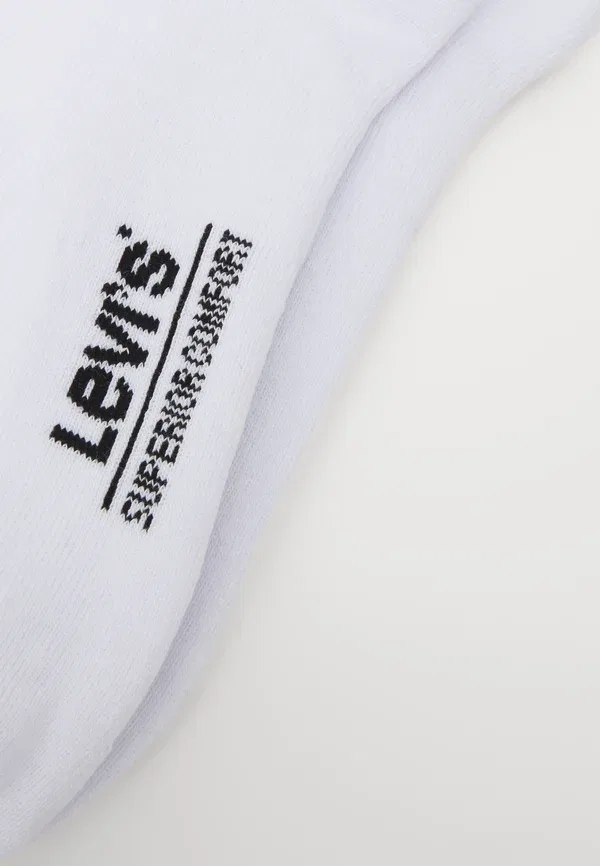 Носки стандартного кроя с логотипом, комплект из 2 пар Levi'S, белый — фото 2
