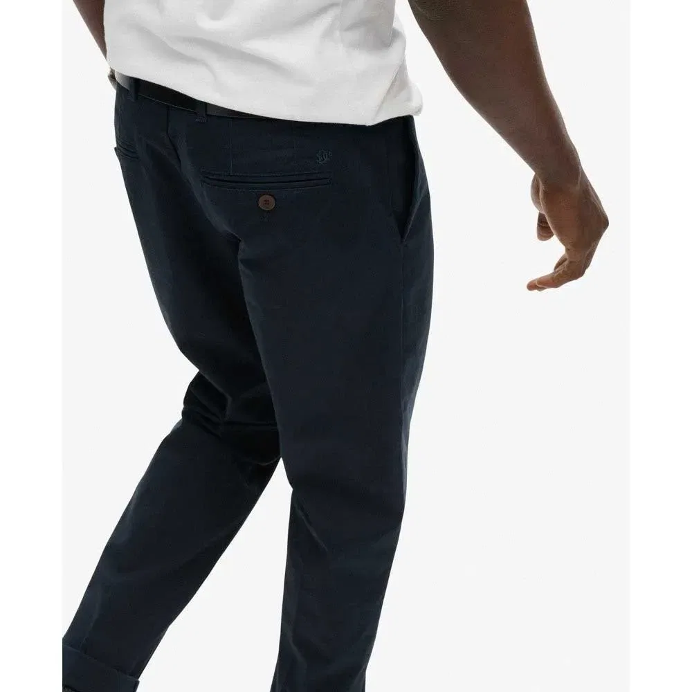 Брюки чинос Regular Fit Superdry Premium Superdry, черный — фото 4