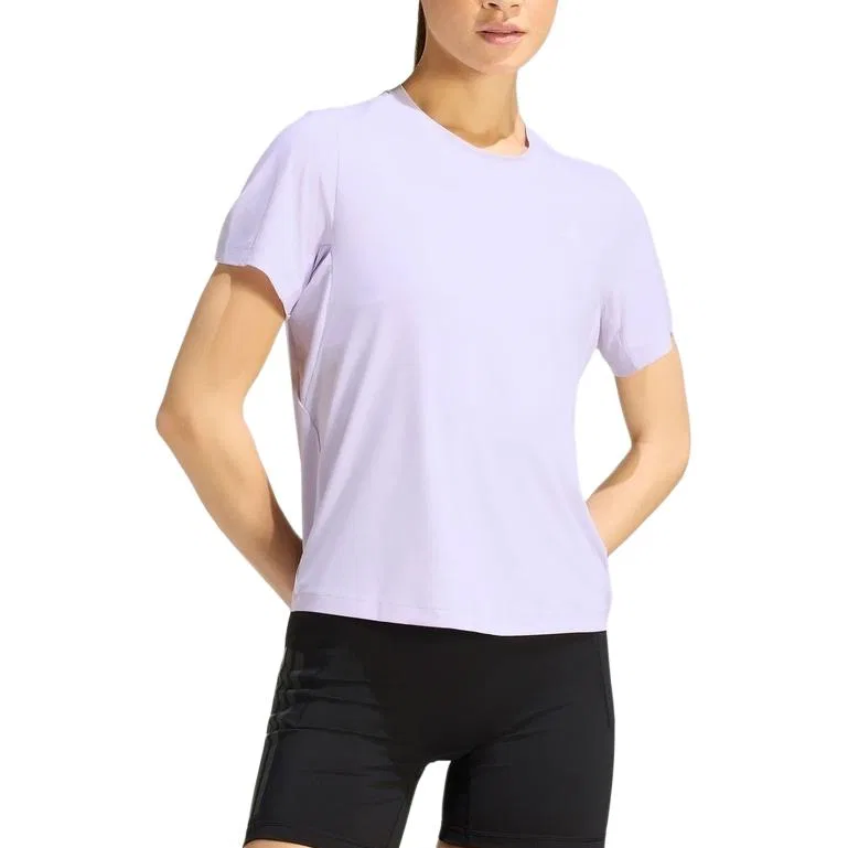 Футболка женская с круглым вырезом, Adidas, Purple — фото 3