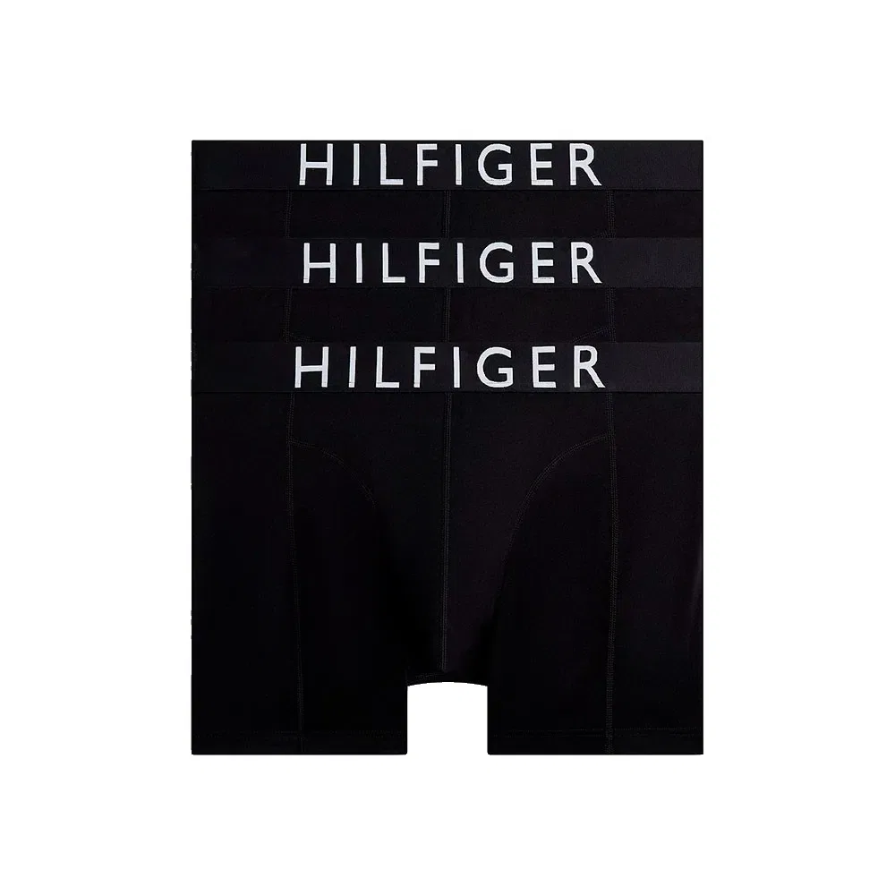 Мужские трусы-боксеры из стрейч-хлопка Tommy hilfiger, Black