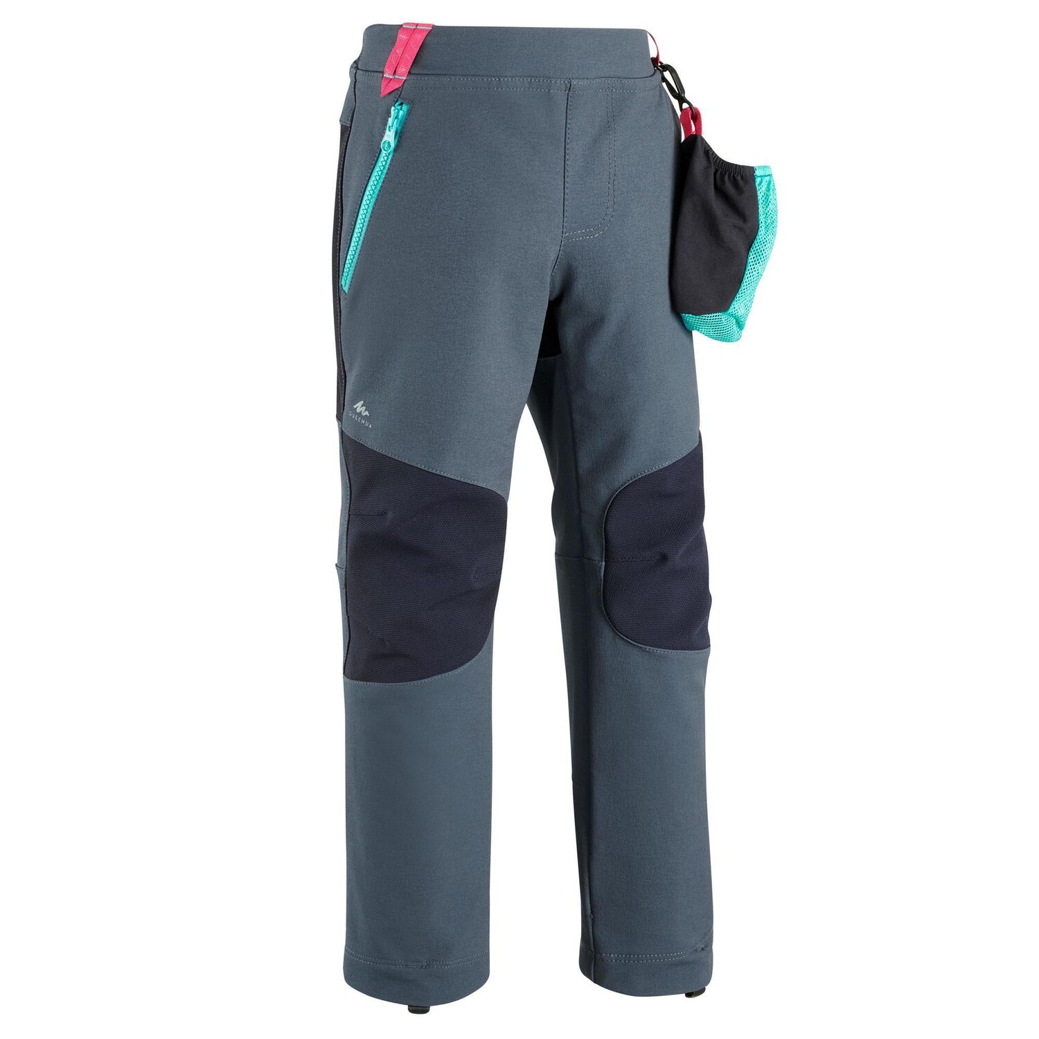 Брюки детские Quechua MH550 для походов, серый