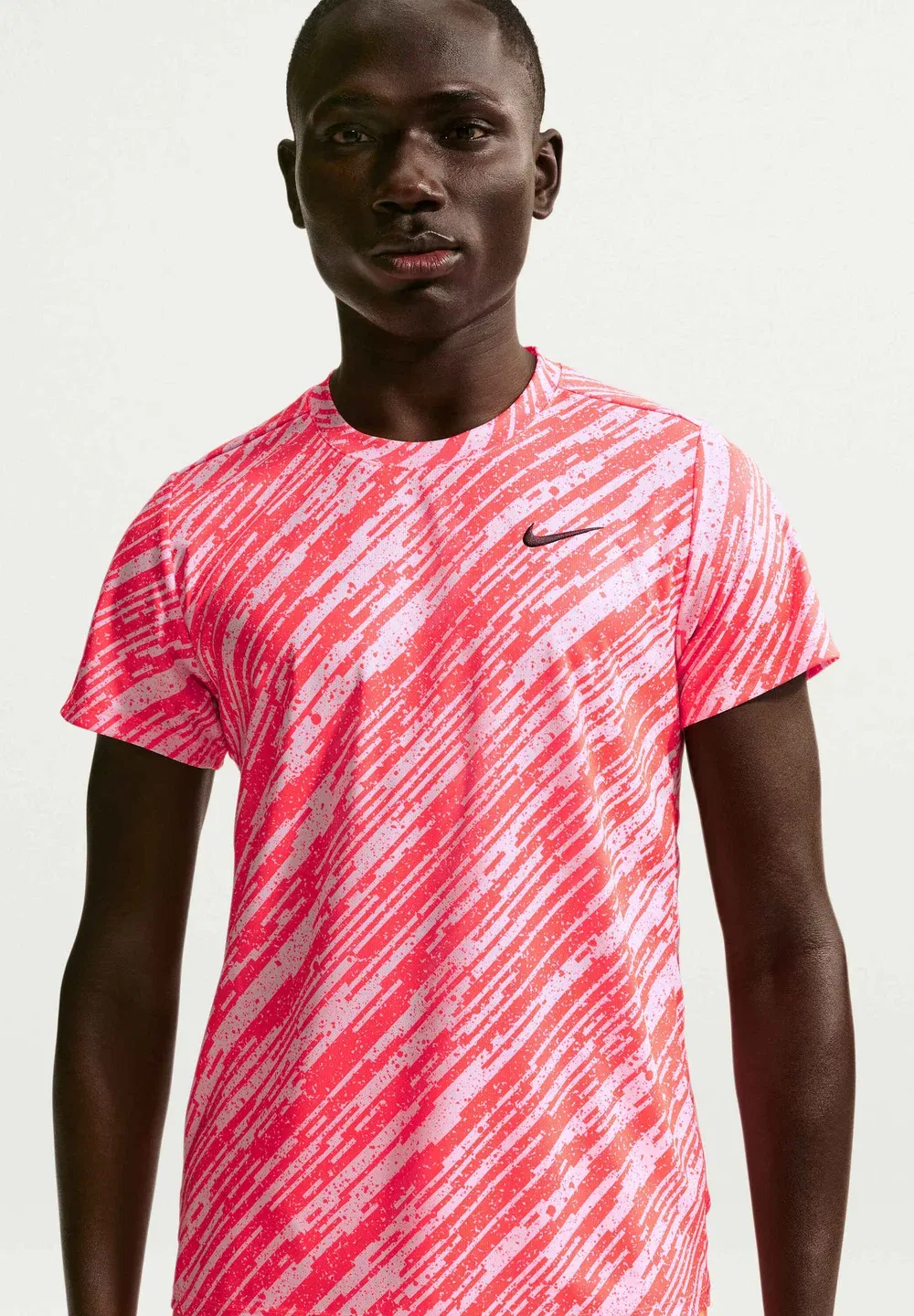 Футболка Nikecourt с принтом «Победа» Nike Performance, Pink Foam/Black — фото 4